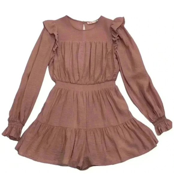 MP_LA'VEN Ruffle Long Sleeve Romper‎ - Picture 2 of 9